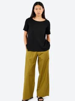 Neirami - Jersey A-Line Shirt in Nero