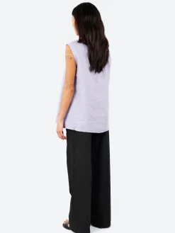 Neirami - Lino Soft Tank Top in Lavanda