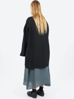 Neirami - Over Cardigan Pocket in Nero