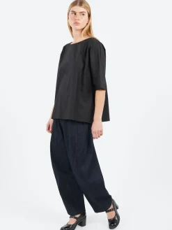 Neirami - Pants with Elastic in Blue