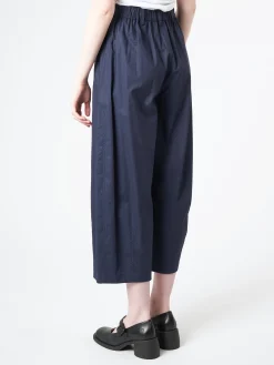 Neirami - Stitched Trousers in Blu