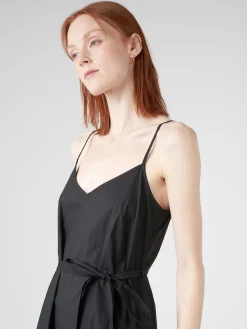 Neirami - Tank Top Long Dress in Nero