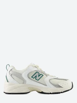 New Balance - 530 in White and Green