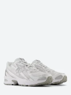 New Balance - 740 in White with Silver Metallic