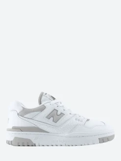 New Balance - Women's 550 in White with Raincloud