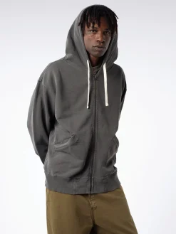 Nigel Cabourn - Army Gym Hoodie in Black