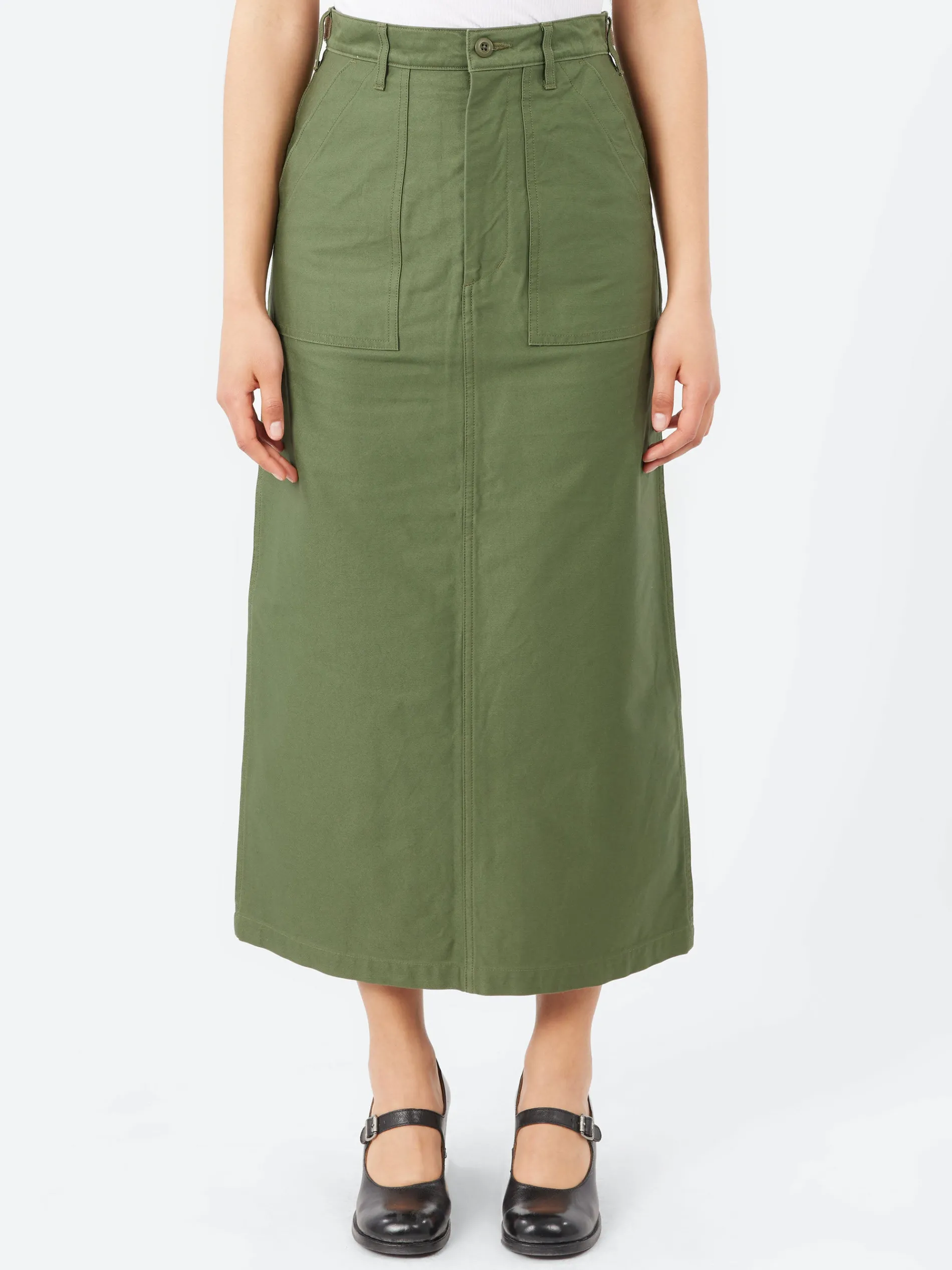Nigel Cabourn - Baker Skirt in Green