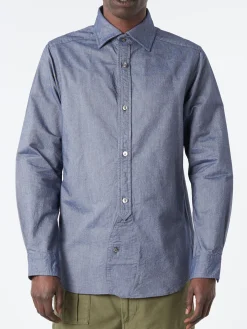 Nigel Cabourn - British Officers Shirt in Navy
