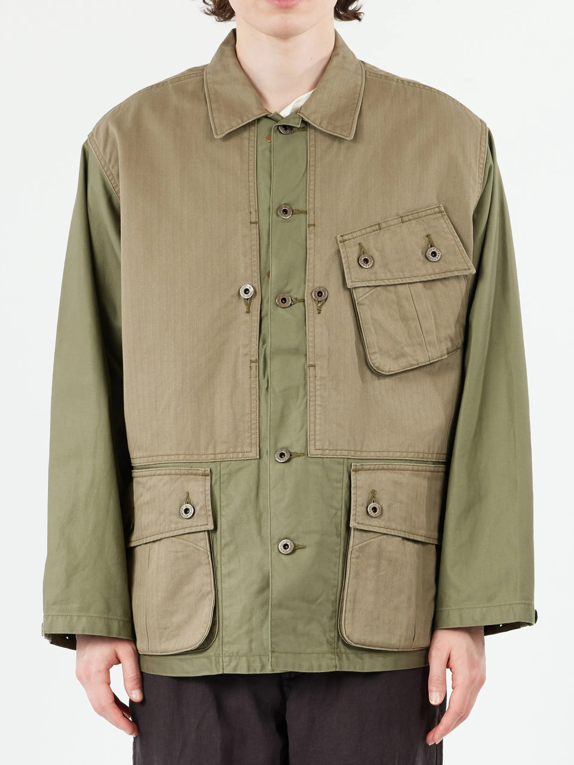 Nigel Cabourn - Fatigue Jacket in Green