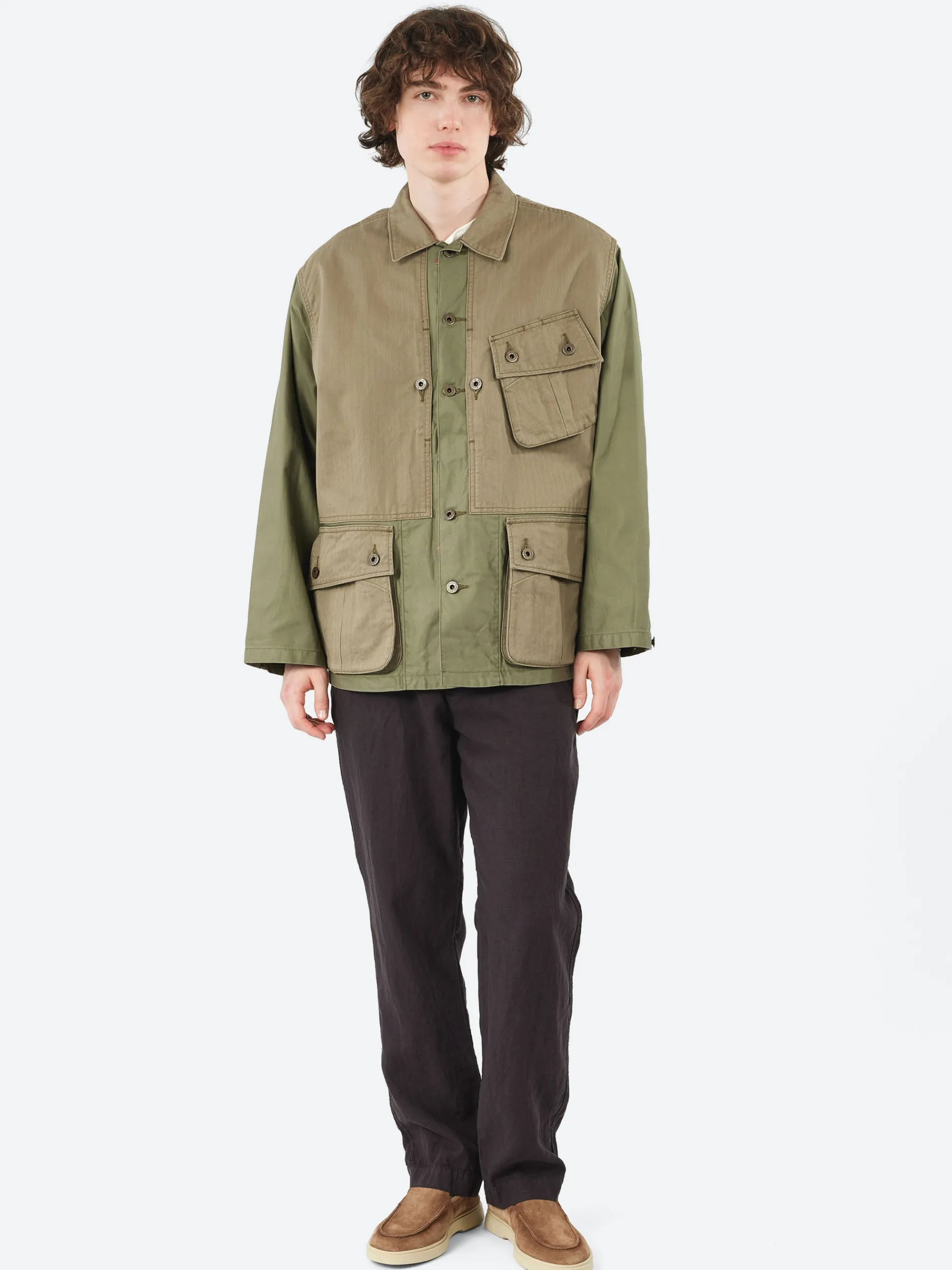 Nigel Cabourn - Fatigue Jacket in Green