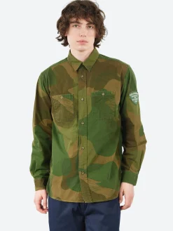 Nigel Cabourn - Utility Shirt in Green