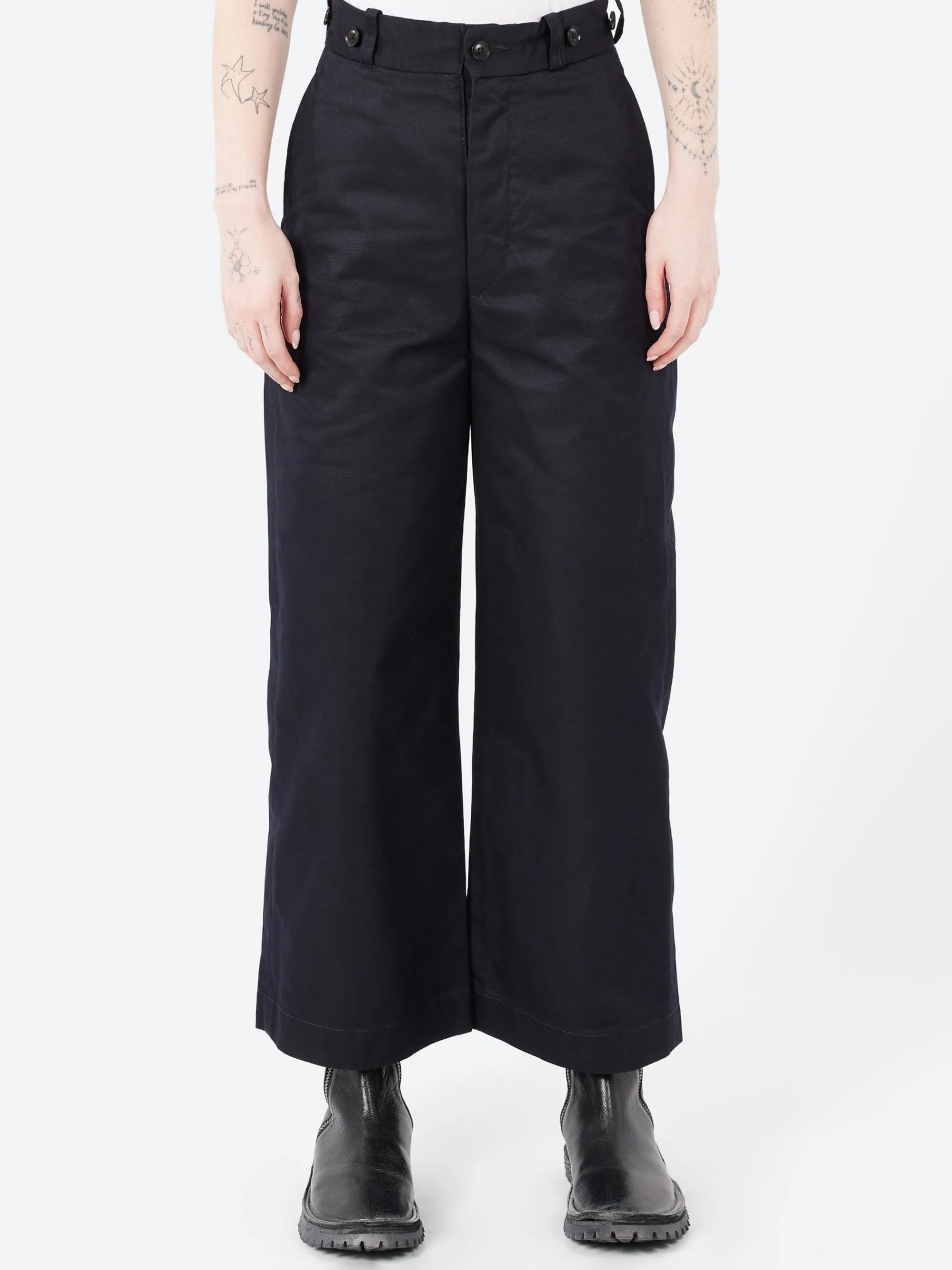 Nigel Cabourn - Wide Chino Pant in Navy