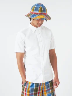 Nigel Cabourn x Original Madras Trading Company - Bucket Hat in Green