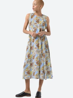 No.6 - Phoebe Dress in Blue Garden Party