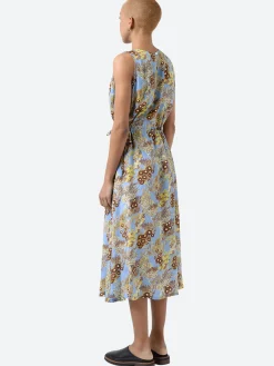 No.6 - Phoebe Dress in Blue Garden Party