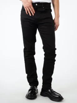 Nudie Jeans - Lean Dean in Dry Everblack