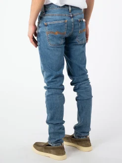 Nudie Jeans - Lean Dean 34" in Lost Orange