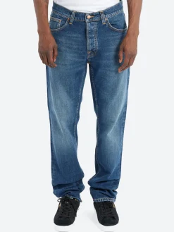 Nudie Jeans - Solid Ollie in Wild Blue