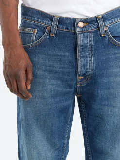 Nudie Jeans - Solid Ollie in Wild Blue