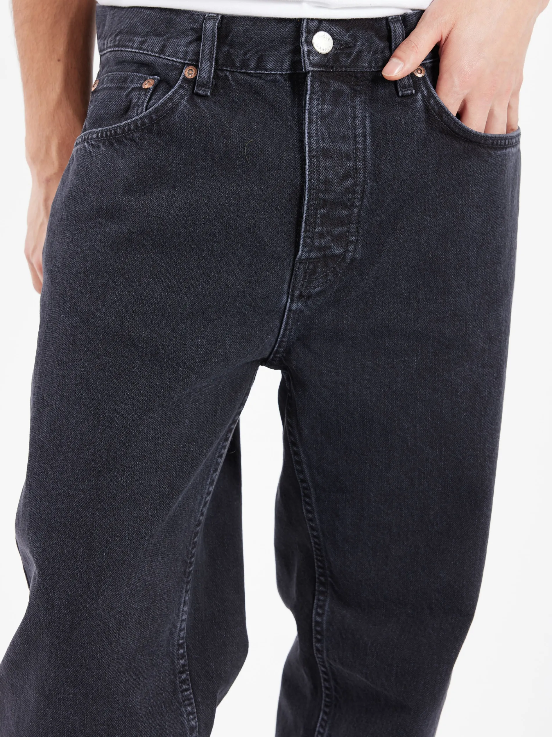 Nudie Jeans - Tuff Tony in Black Vintage