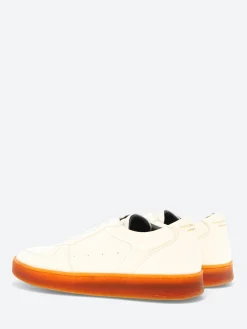 Officine Creative - Asset 001 Low Top Sneakers in Bianco Deer