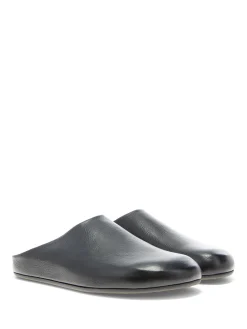 Officine Creative - Babouche 001 Mules in Nero Spalla Volanata