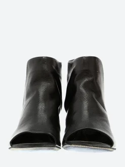 Officine Creative - Blanc 012 Open Toe Sandals in Nero Ignis