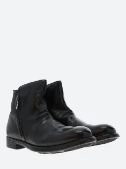 Officine Creative - Chronicle 042 Ankle Boots in Nero Ignis