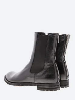 Officine Creative - Lexikon 73 Chelsea Boots in Nero Ignis