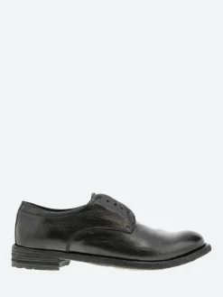 Officine Creative - Lexikon 012 Laceless Derby in Nero Ignis