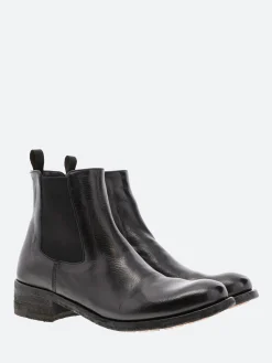 Officine Creative - Lison 29 Chelsea Boots in Nero Ignis