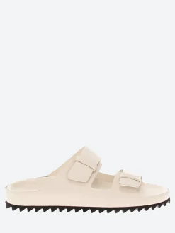 Officine Creative - Pelagie 003 Leather Sandals in Nebbia Nappa