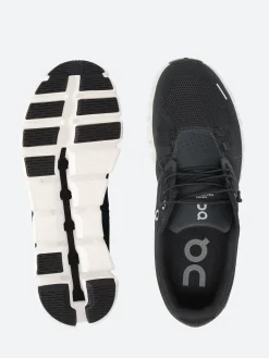 On - Women's Cloud 5 in Black and White