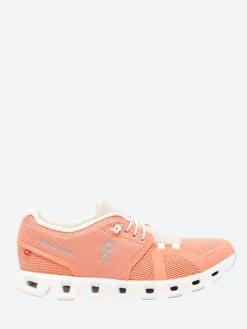 On - Women's Cloud 5 in Flamingo and Pearl