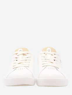 On Running - Women's The Roger Advantage in White and Savannah