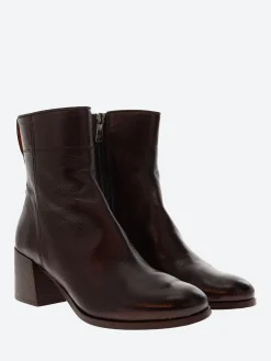 Open Closed - Pauline 03 Boots in Caffe Antares