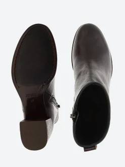 Open Closed - Pauline 03 Boots in Caffe Antares