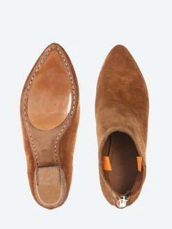 Open Closed - Tanya 21 Ankle Boots in Cognac Kore