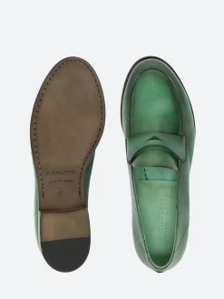 Pantanetti - 17030E Loafers in Kiwi Lagos