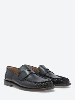 Pantanetti - 18542F Penny Loafers in Nero Futh