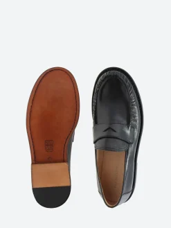 Pantanetti - 18542F Penny Loafers in Nero Futh