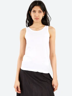 Pas de Calais - Classic Jersey Tank in White