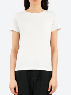Pas de Calais - Crew Neck T-Shirt in White