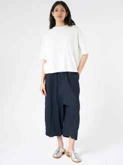 Pas de Calais - Crewneck T-Shirt in White