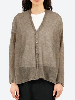 Pas de Calais - Normandy Vintage Cardigan in Greige