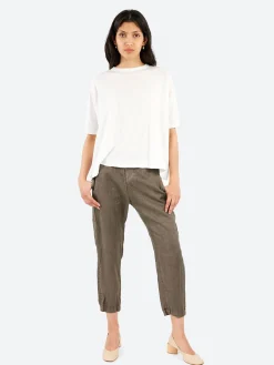 Pas de Calais - Relaxed Short Sleeve T-Shirt in White