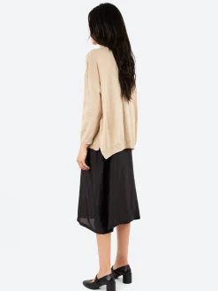 Pas de Calais - Square Pullover in Beige