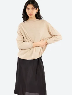 Pas de Calais - Square Pullover in Beige