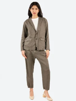 Pas de Calais - Tapered Pants in Khaki