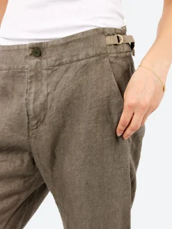 Pas de Calais - Tapered Pants in Khaki